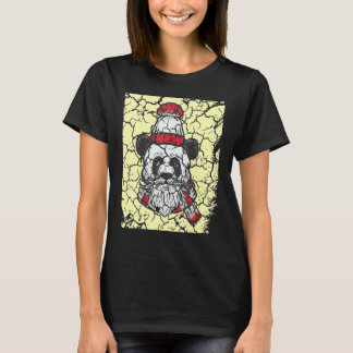 Zoo Animal Trip Favourite Animals Panda Distressed T-Shirt
