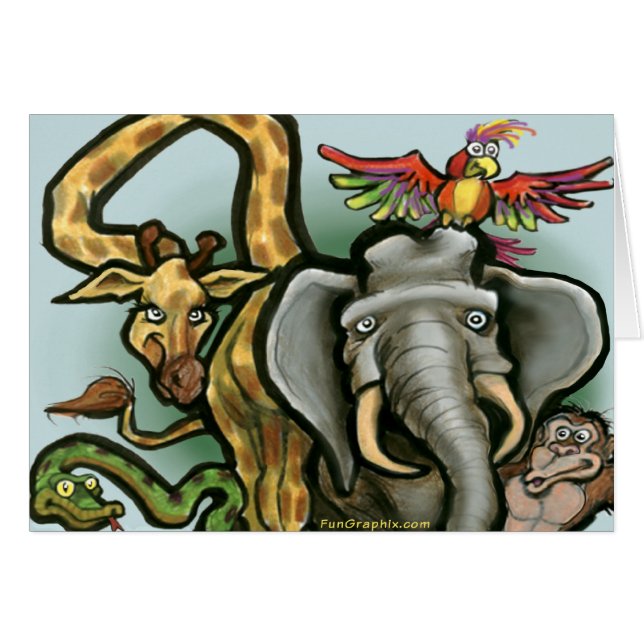 Zoo Animals (Front Horizontal)