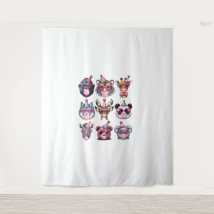 Zoo Animals Birthday Party Wildlife Lovers Boys Gi Tapestry