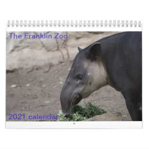 Zoo Animals Calendar