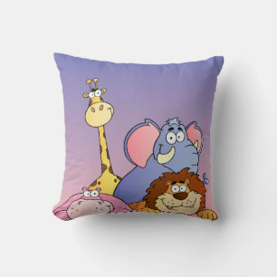 Zoo Animals Cushion