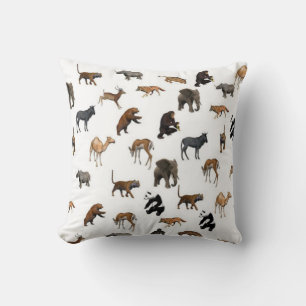 Zoo Animals Cushion Throw