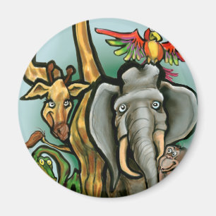 Zoo Animals Magnet