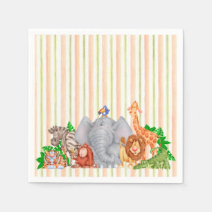 Zoo Animals - Napkins