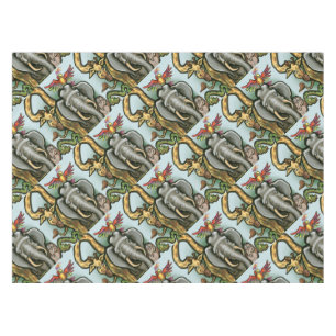 Zoo Animals Tablecloth