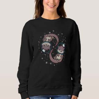 Zoo Astronomy Animal  Astronaut Space Astronaut Ot Sweatshirt