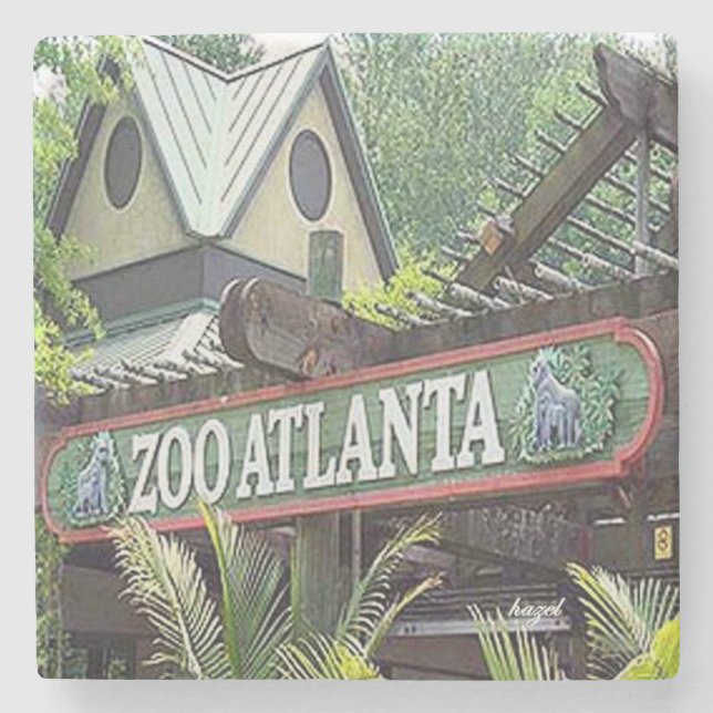 Zoo Atlanta, Zoo Atlanta  Stone Coaster (Front)