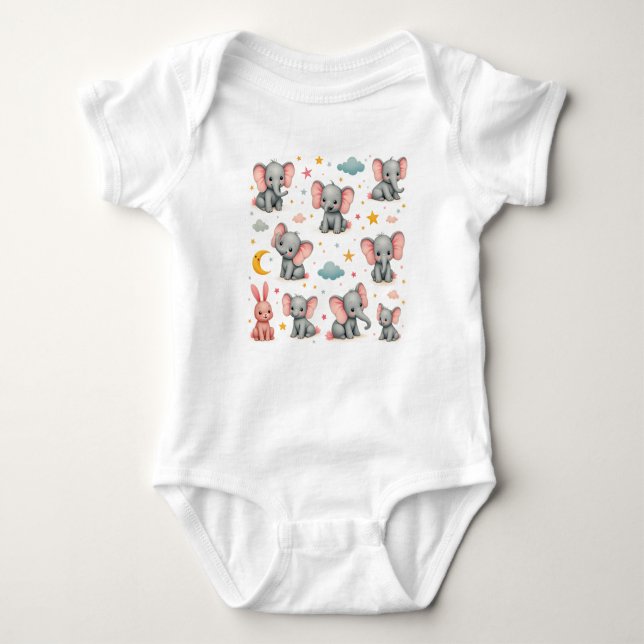 Zoo Baby Bodysuit (Front)