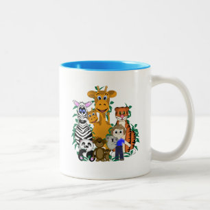 ZOO Boy Two-Tone Coffee Mug