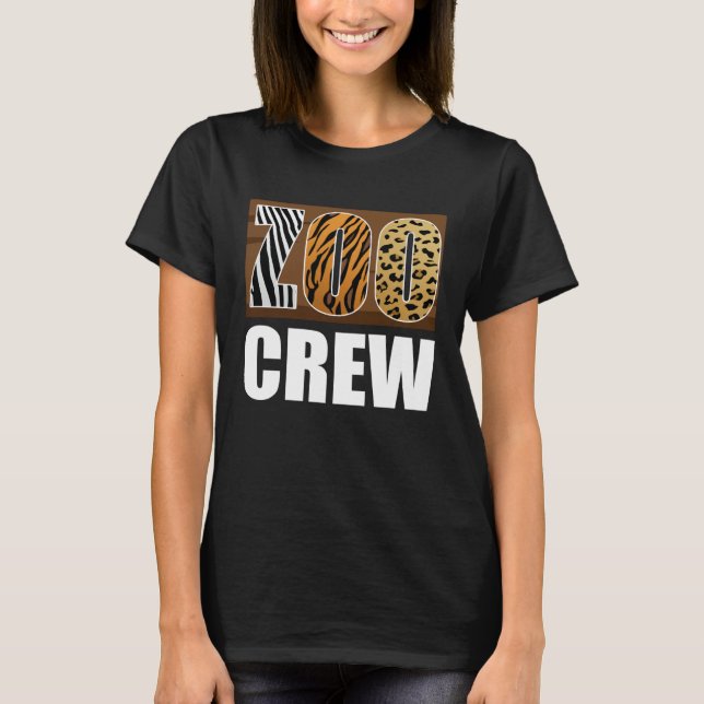 Zoo Crew Animal Zookeeper T-Shirt (Front)
