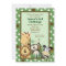 ZOO CREW Jungle Safari BIRTHDAY INVITE 5x7