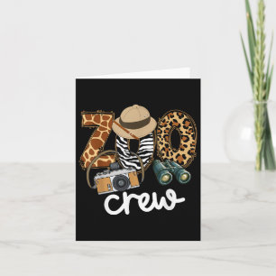 Zoo Crew Leonard Safari Animal Kingdom Zoo Keeper Card