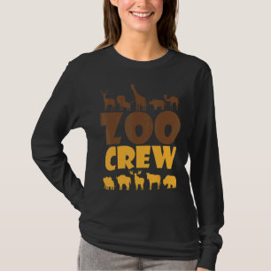 Zoo Crew Safari Animal Wildlife Zookeeper Zoologis T-Shirt