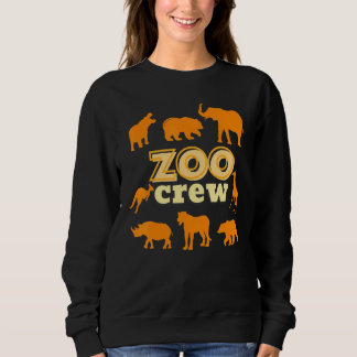 Zoo Crew Safari Animals African Family Vacation Su Sweatshirt