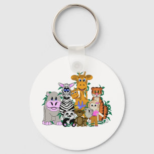 ZOO Girl Key Ring