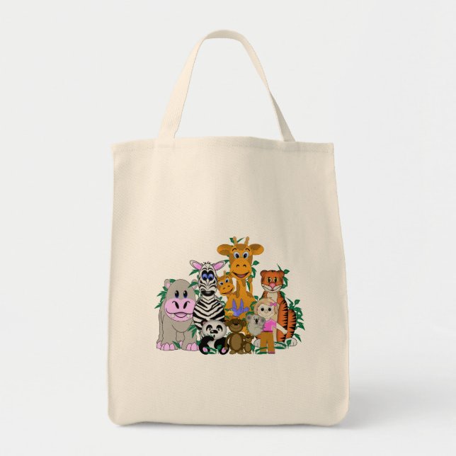 ZOO Girl Tote Bag (Front)