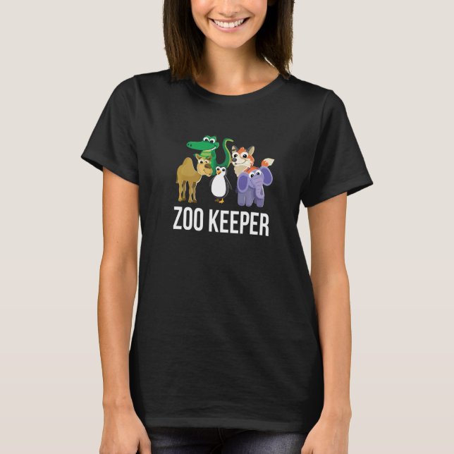 Zoo Keeper Animal Keeper  1 T-Shirt (Front)