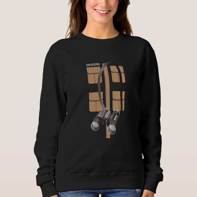 Zoo Keeper Animal Keeper  2 Sweatshirt (Front)