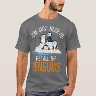 Zoo Keeper Animal Lover Gift Penguin T-Shirt