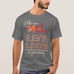 Zoo Keeper Gift Australia Animal Sugar Glider T-Shirt