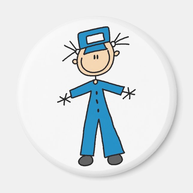 Zoo Keeper Magnet (Front)
