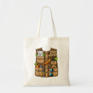Zoo Keeper Safari Wildlife Animals Zookeeper Tote Bag