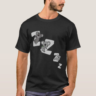 Zoo Keeper Sleeping Gift Koala Bear T-Shirt