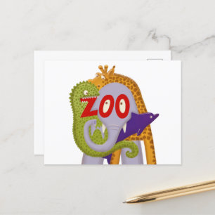 Zoo! Postcard