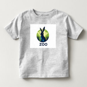 Zoo Rabbit Adventures Logo Toddler T-Shirt