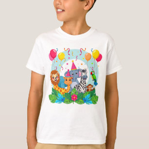 zoo Safari Jungle Adventure for Kids  T-Shirt