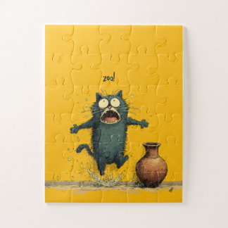 ZOO! Scared Cat Splash – Funny Puzzle