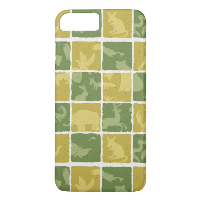 zoo themed pattern Case-Mate iPhone case (Back)