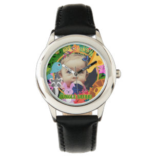 Zoo Wild Animal Jungle Safari Kids Birthday Watch