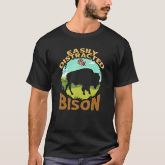 Zoo Wildlife Animal Zookeeper Buffalo Bison T-Shirt