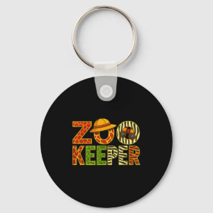 Zookeeper Animals Safari Zoo Keeper Costume Adult Key Ring