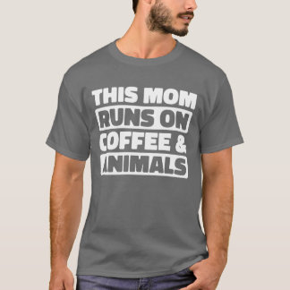 Zookeeper Coffee Mother Mum friend T-Shirt