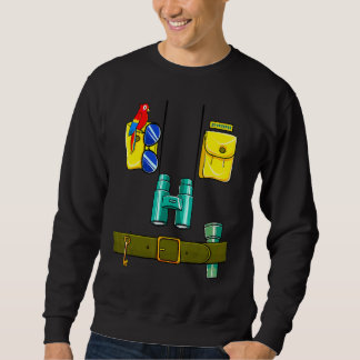 Zookeeper Costume Halloween Diy Jungle Safari Zoo  Sweatshirt