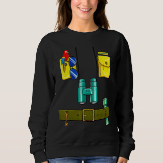 Zookeeper Costume Halloween Diy Jungle Safari Zoo  Sweatshirt