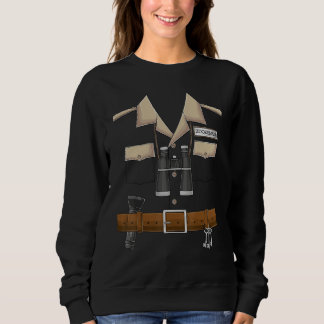 Zookeeper Halloween Costume Diy Safari Zoo Keeper Sweatshirt