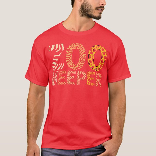 Zookeeper Zoo Animals Safari Zoo Keeper - design 2 T-Shirt (Front)