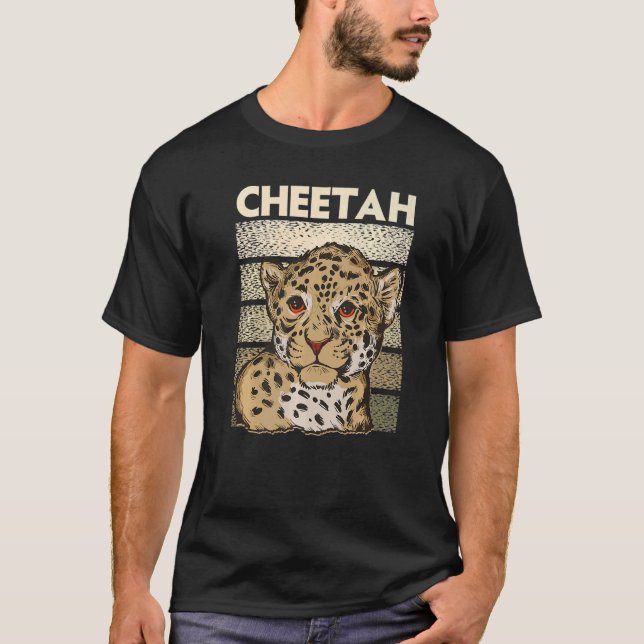 Zookeeping Wildlife Animal Zookeeper Cheetah  2 T-Shirt (Front)