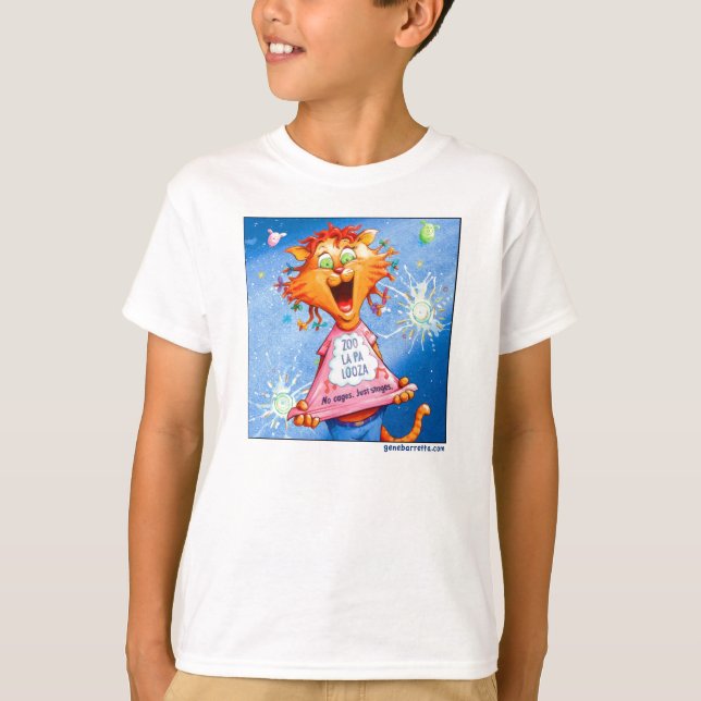 Zoola Palooza Cat T-Shirt (Front)