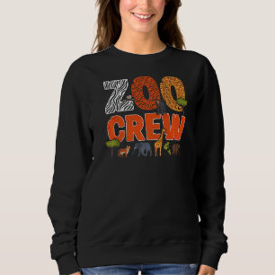 Zoologist Crew Zoology Student Animal Zookeeper Sweatshirt
