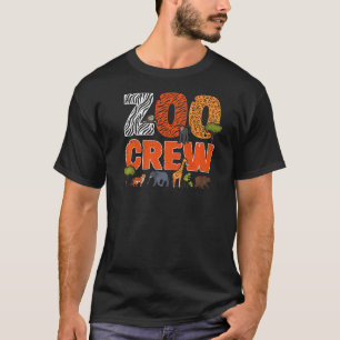 Zoologist Crew Zoology Student Animal Zookeeper T-Shirt
