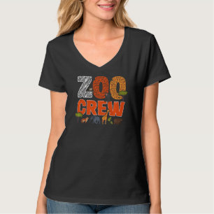 Zoologist Crew Zoology Student Animal Zookeeper T-Shirt