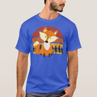 Zoologists Foes VulpineRetro Vintage Fennec Fo Foe T-Shirt