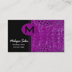 Zoology Alligator Business Card template