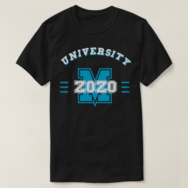 zoom2020 blue sky T-Shirt (Design Front)