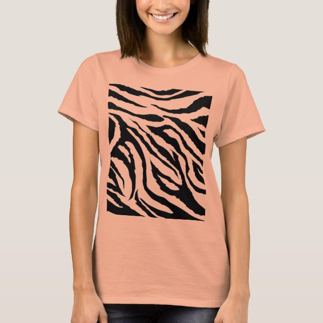 zoom_zebra_print T-Shirt (Front)