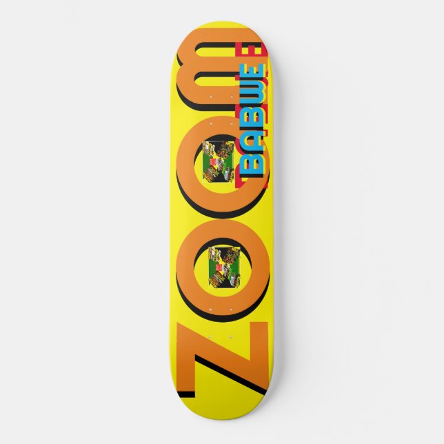 ZOOMBABWE  JMT 8 1/4" Skateboard Deck (Front)